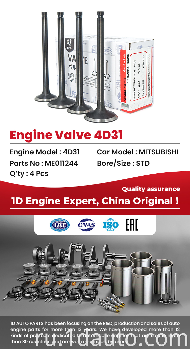 Engine Intake Exhaust Valve 